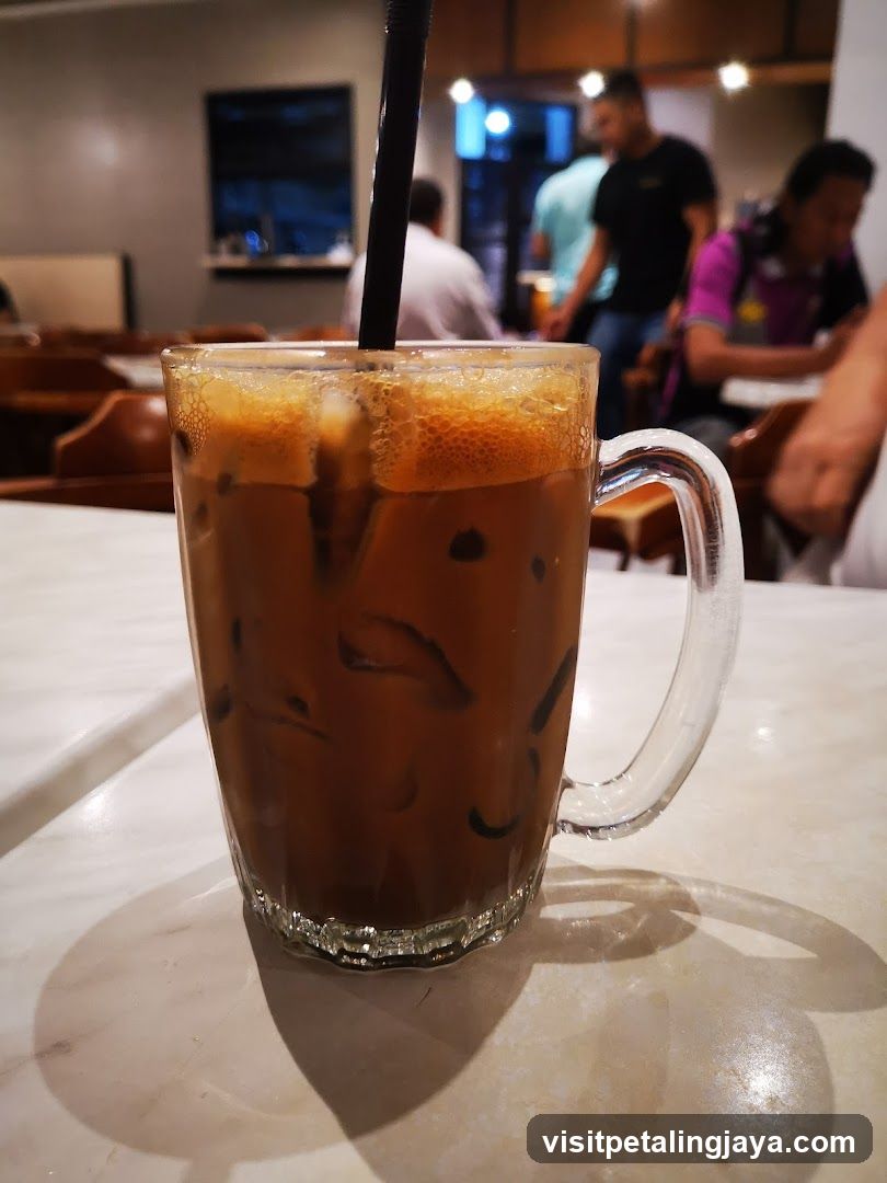 Iced Coffee in Glass Mug