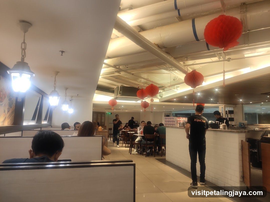 Restaurant Interior with Staff and Decor