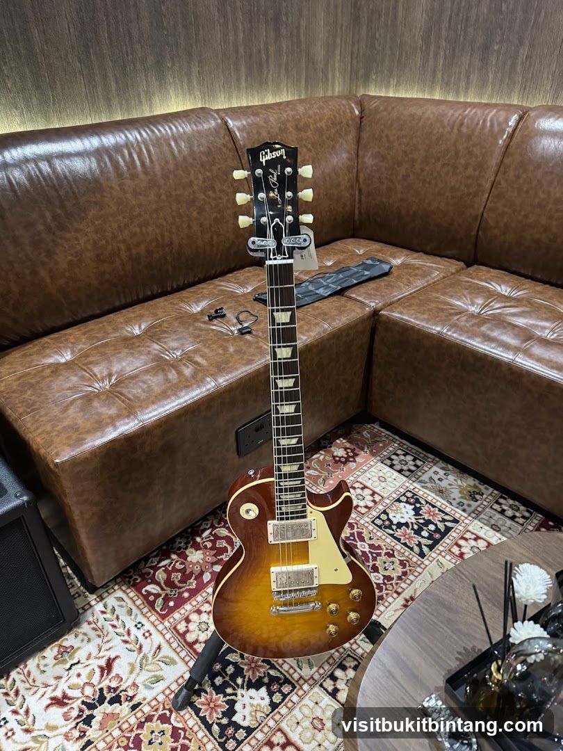 Electric Guitar on Display