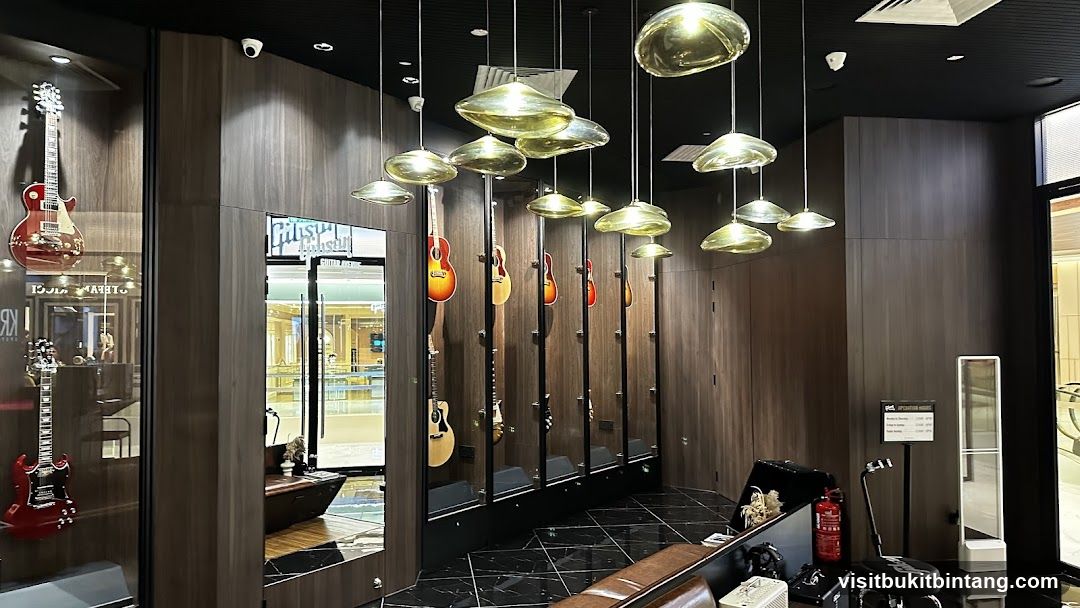 Guitar Store Interior
