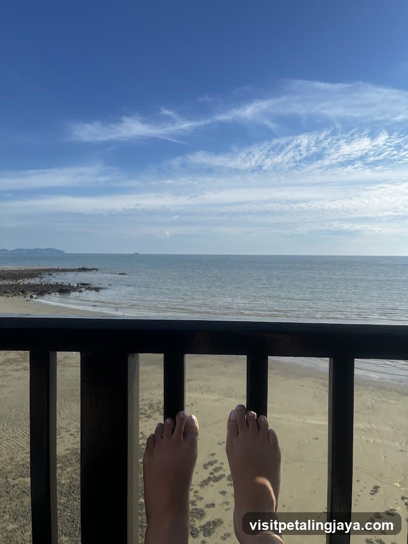 Beach View from Balcony