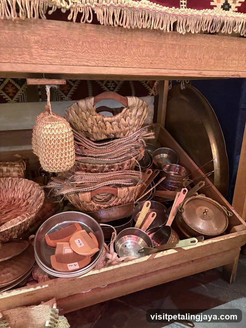 Traditional Crafts and Utensils Display