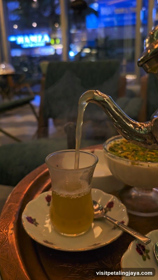 Tea Pouring Scene