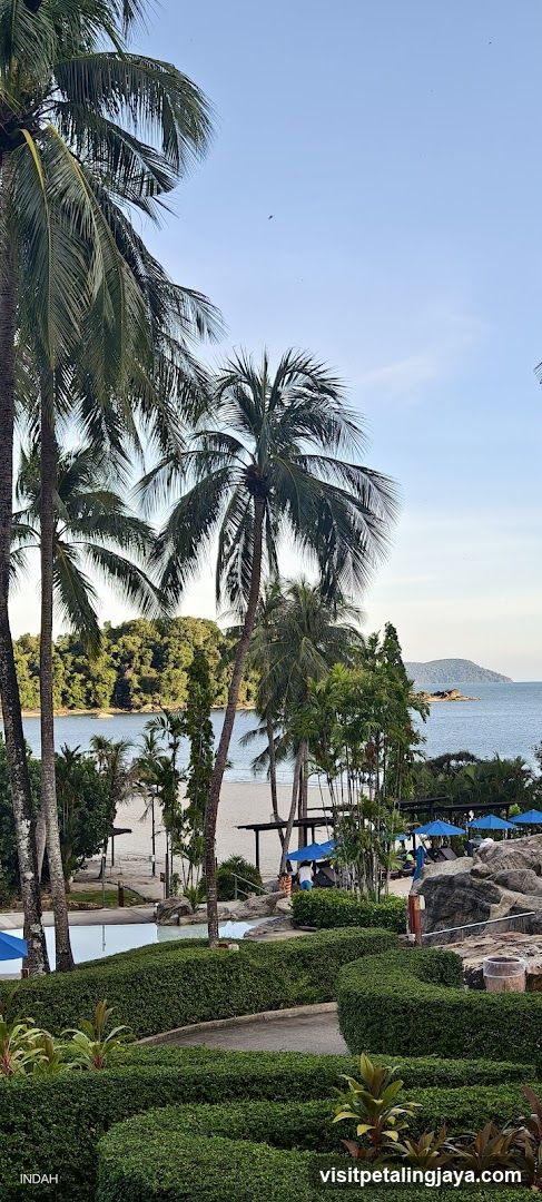 Tropical Beach Resort View