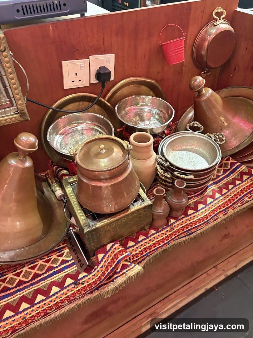 Copperware Display