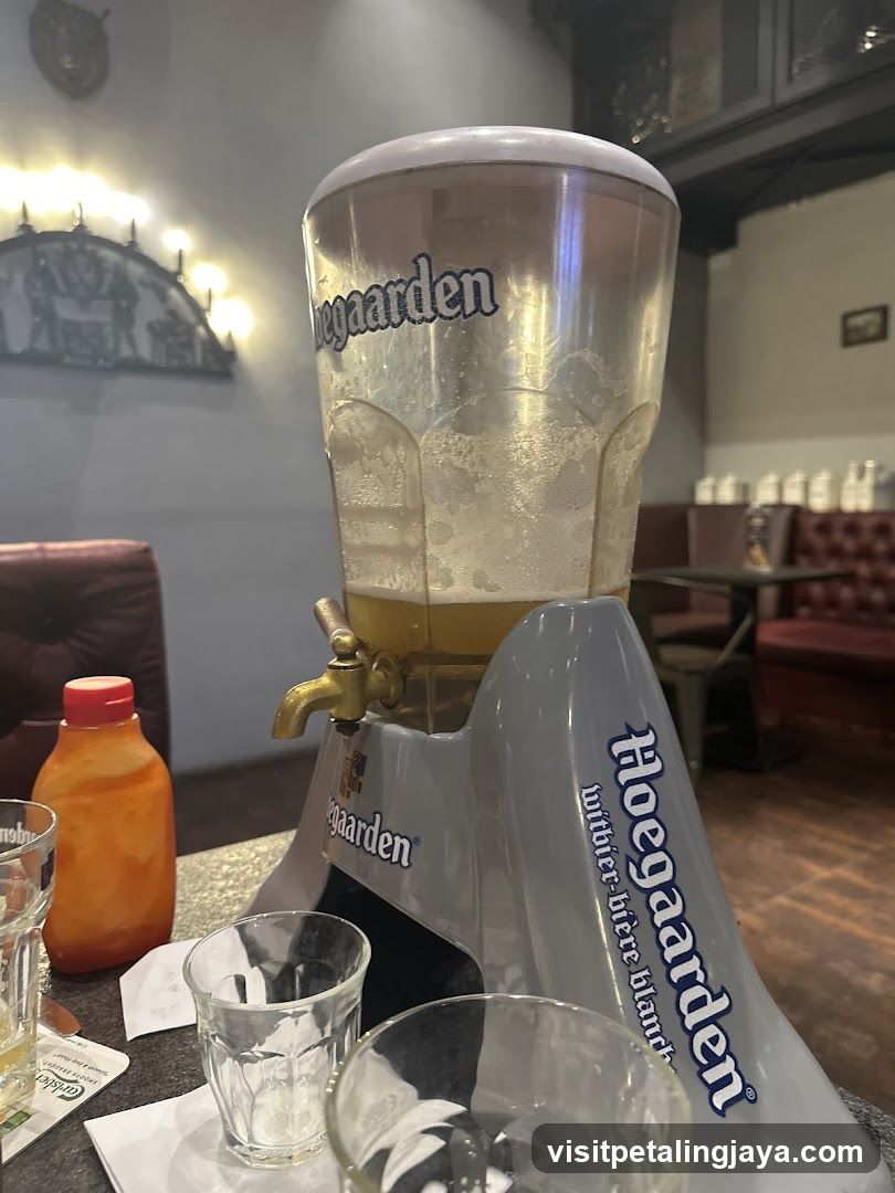 Hoggarde Beer Dispenser in Interior Setting