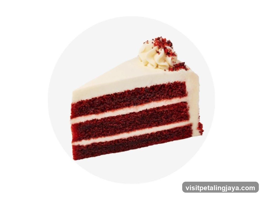 Red Velvet Cake Slice