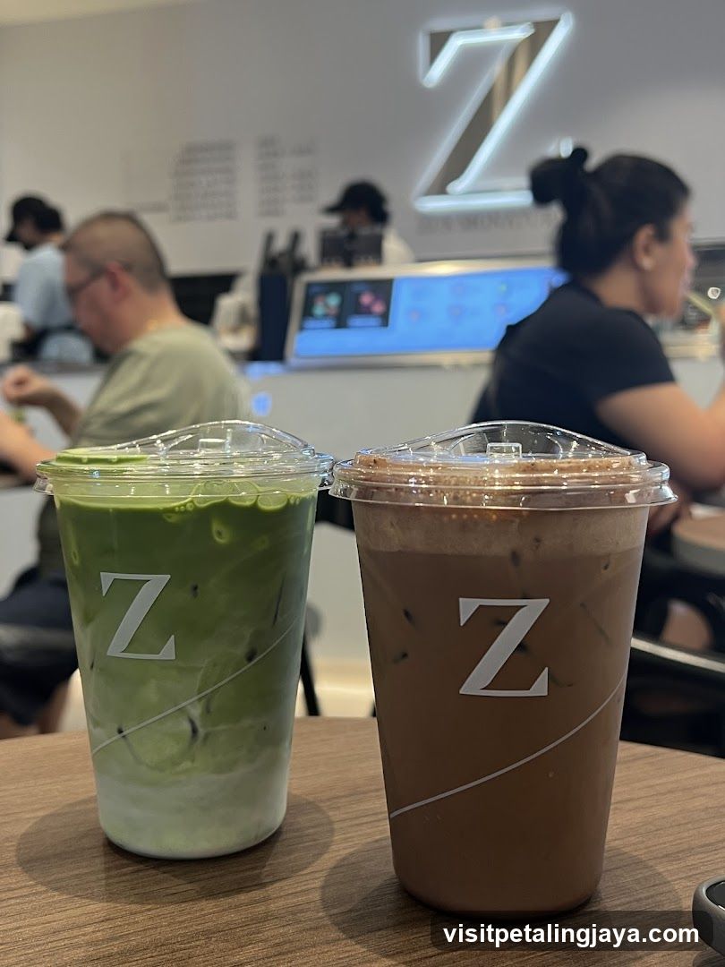 Matcha and Coffee Drinks at Cafe Z