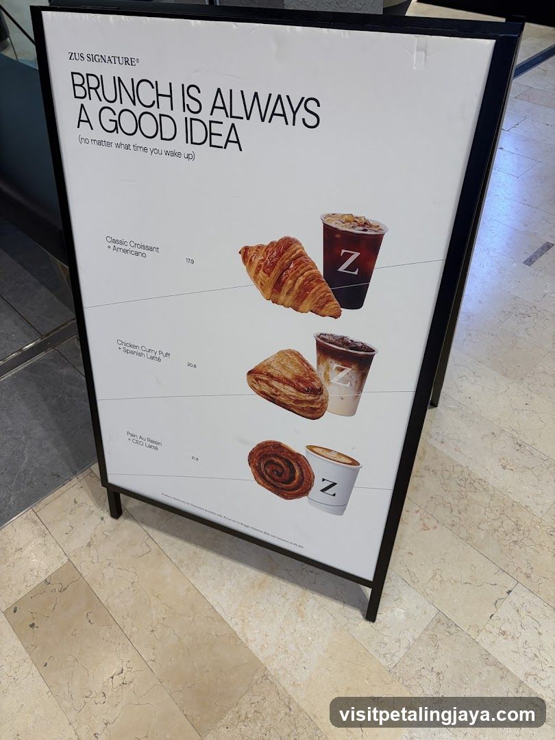 ZUS Signature Brunch Ad