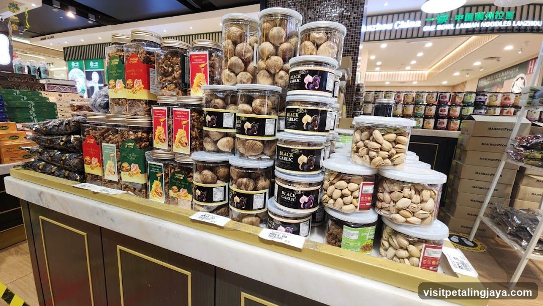 Spices and Nuts Display