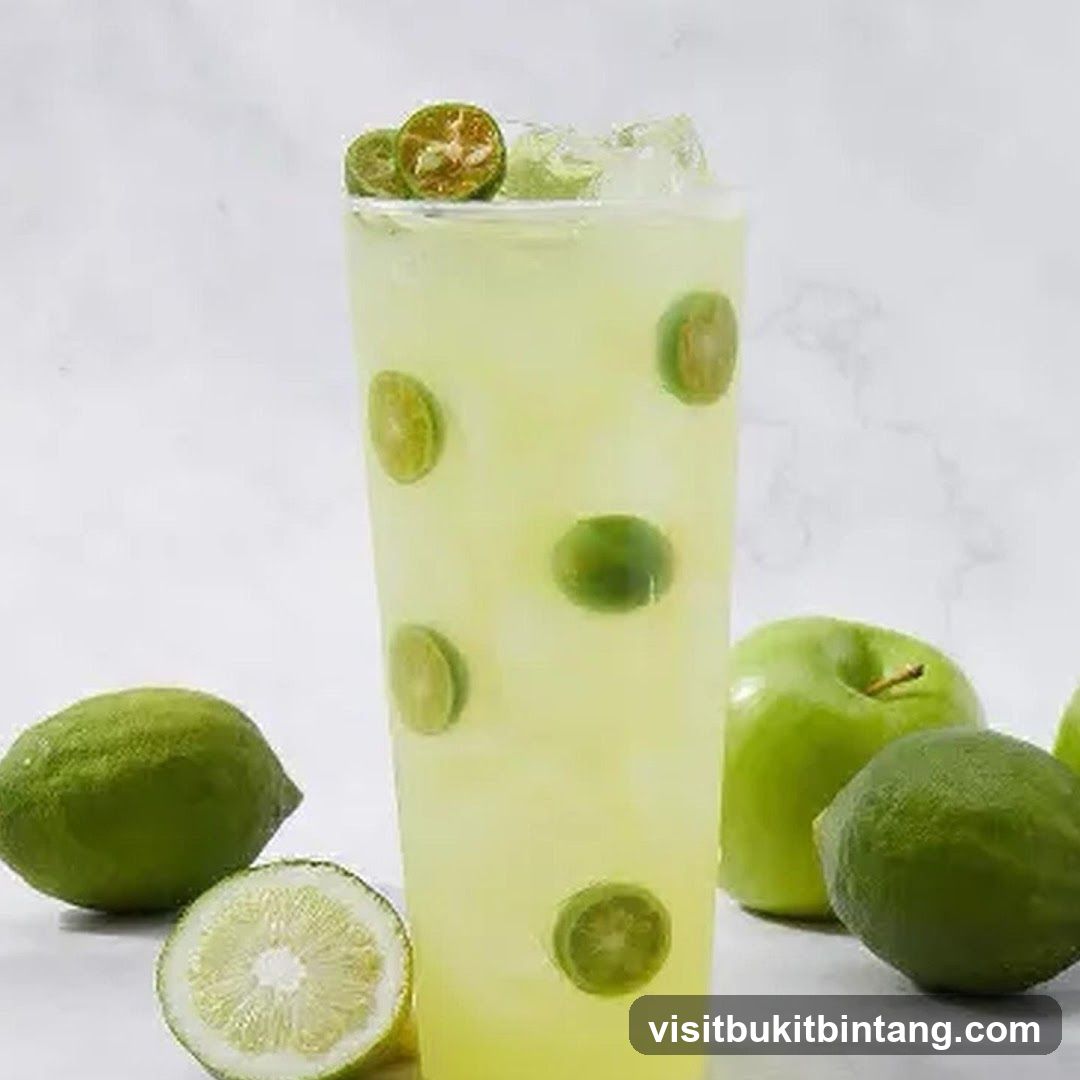 Lime and Apple Drink