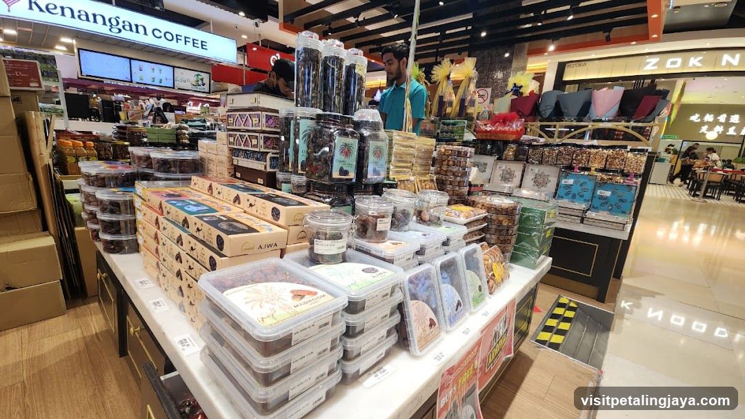 Food Display in Mall