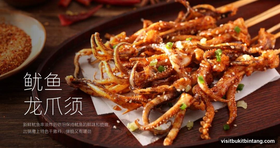 Fried Squid Tentacles