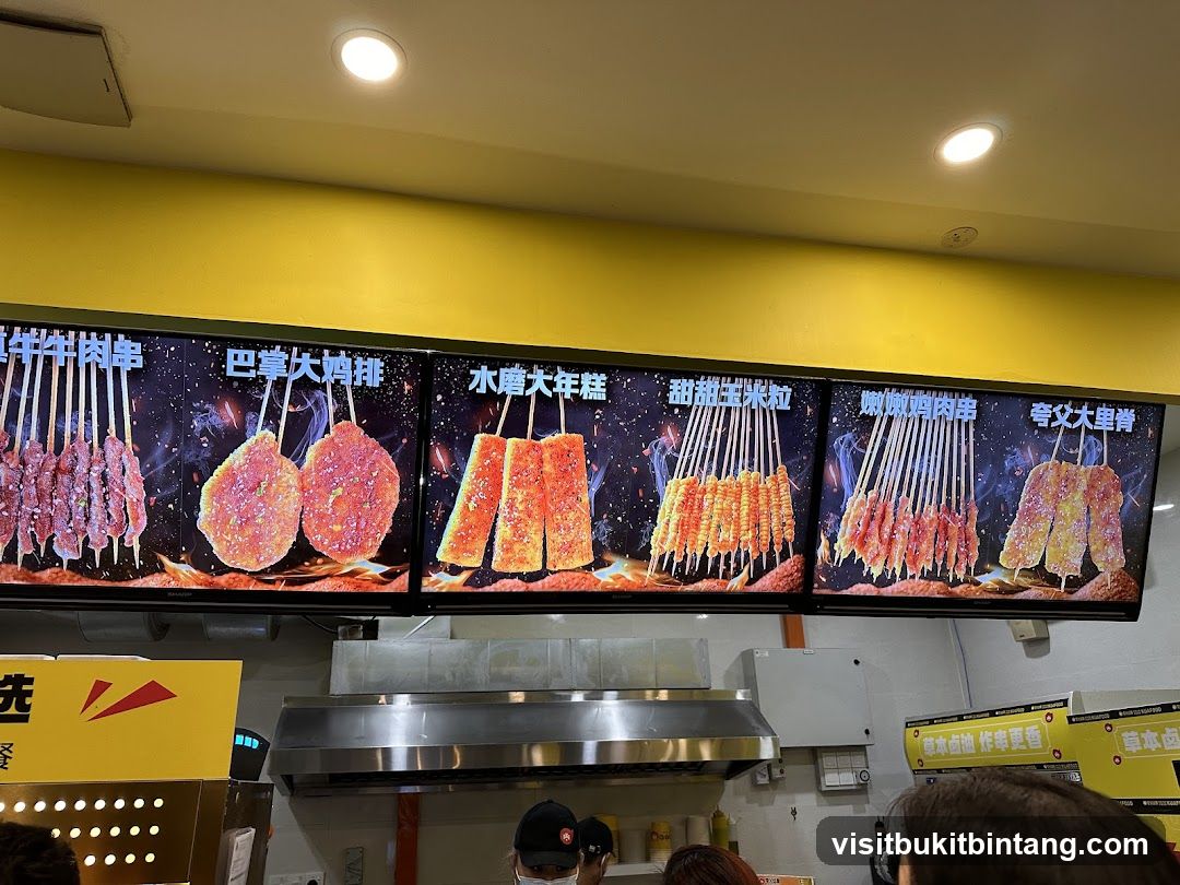 Food Display Screens