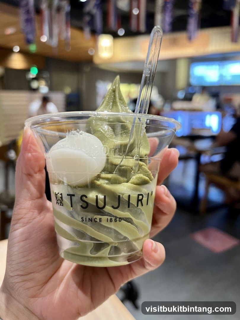Matcha Soft Serve