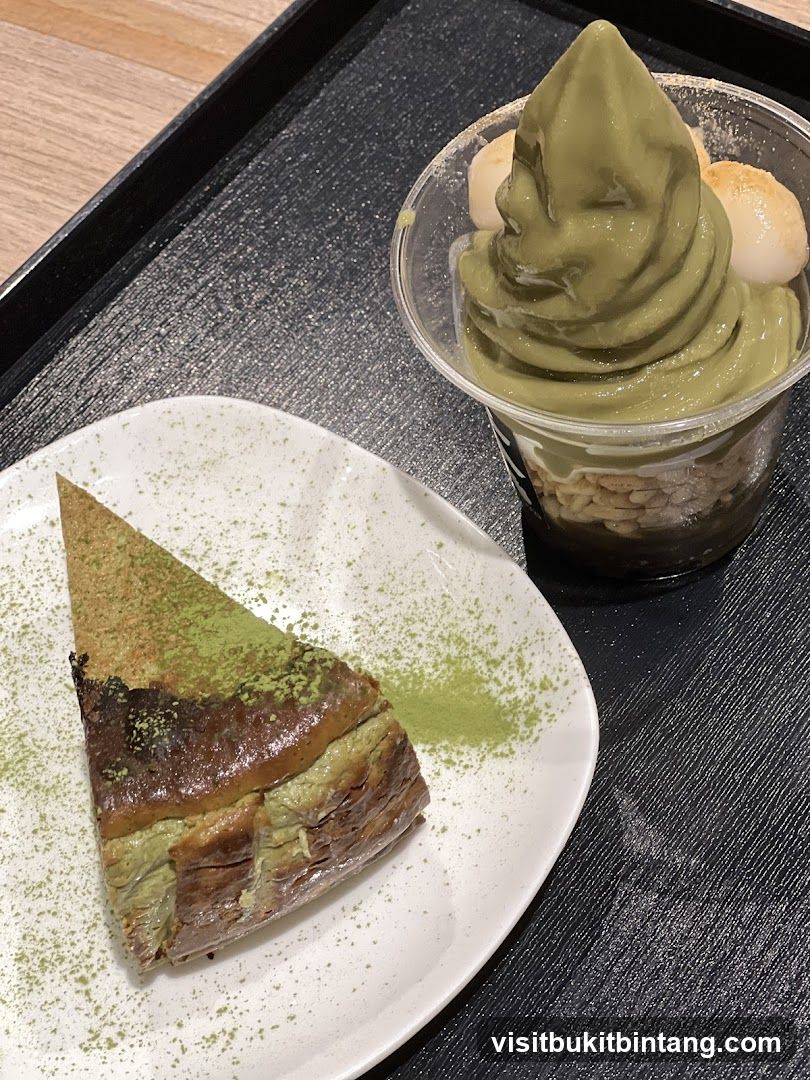 Matcha desserts