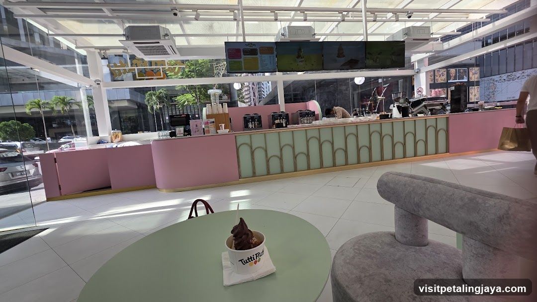Ice Cream Shop Interior