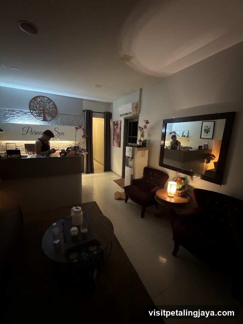 Interior of a spa or wellness center