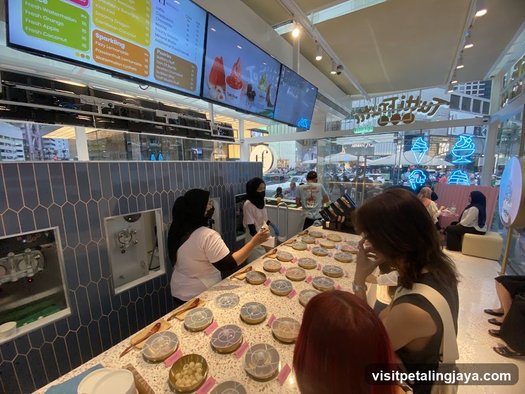Ice Cream Shop Interior