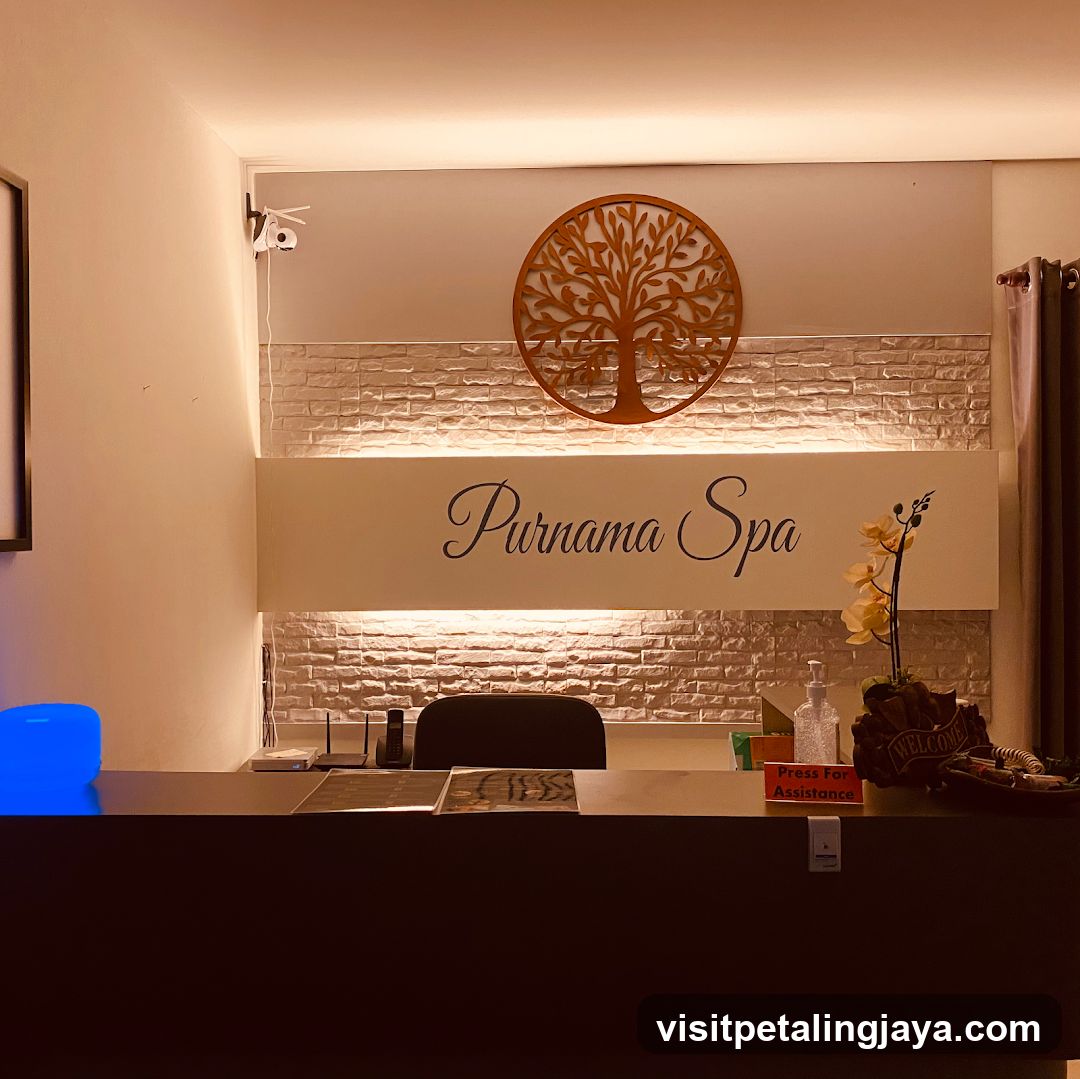 Purnama Spa Reception Area