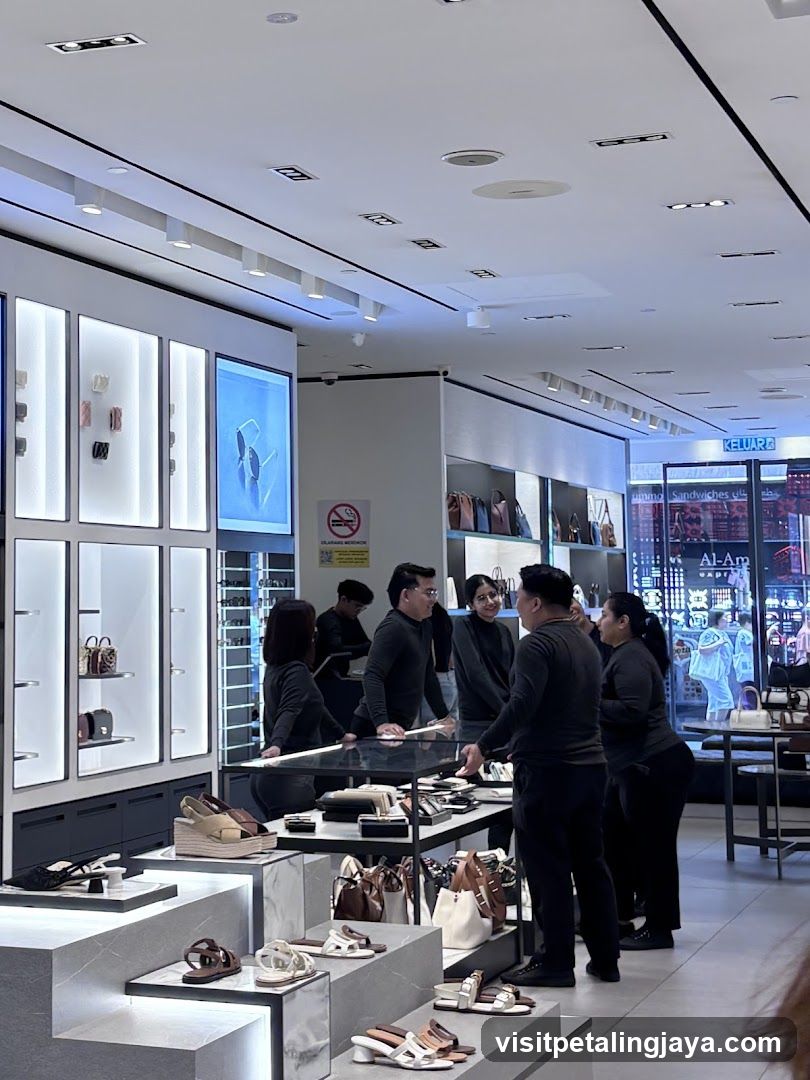 Luxury Shoe Store Interior