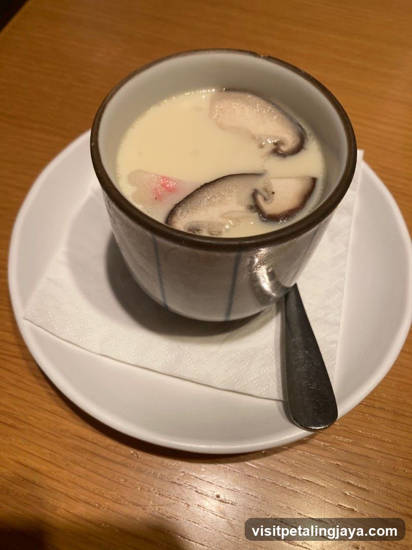 Mushroom Soup in Ceramic Cup