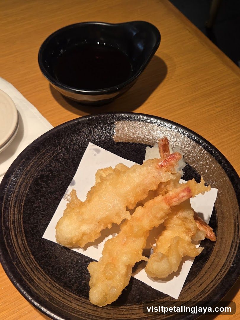 Tempura with Soy Sauce