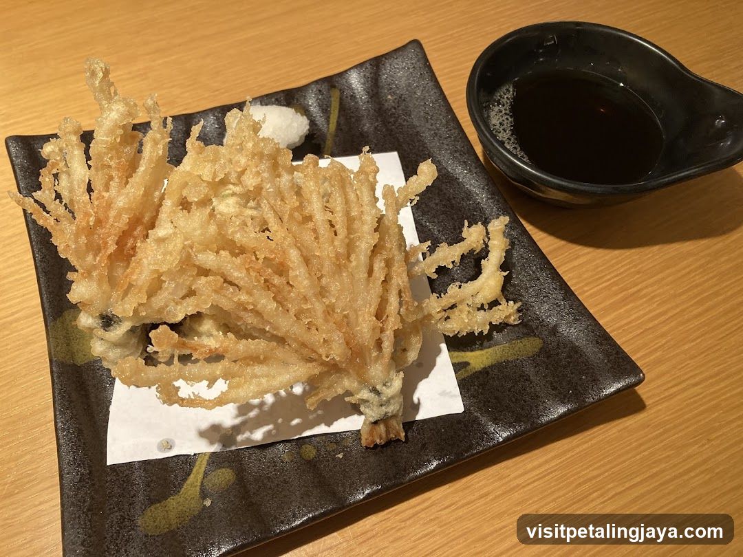 Tempura with Soy Sauce