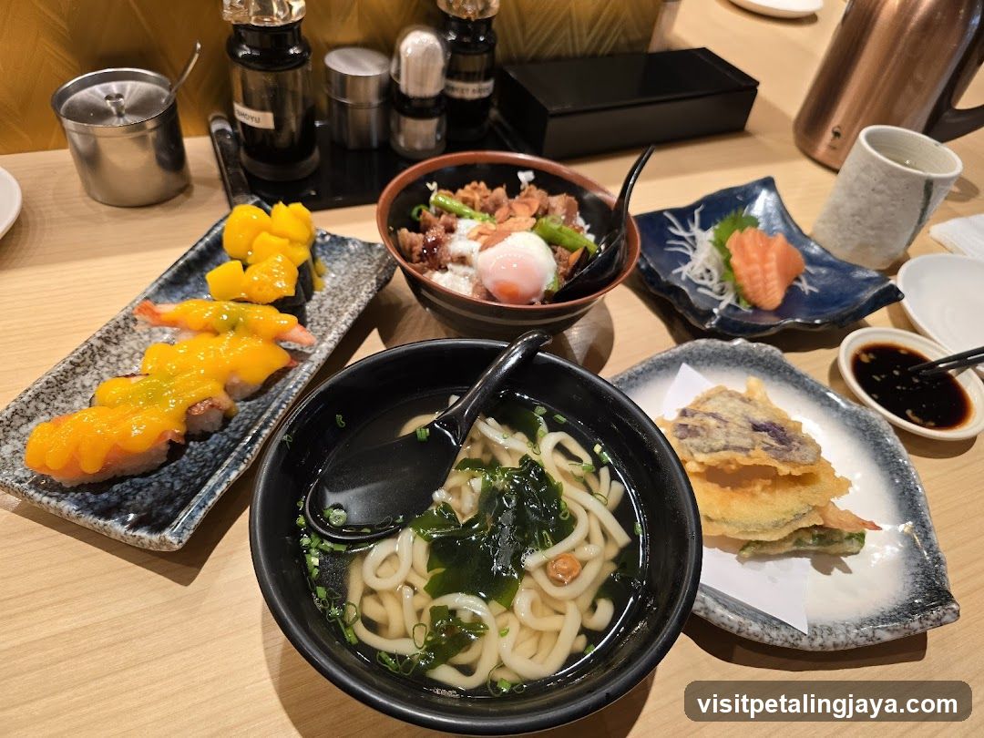 Japanese Meal Spread