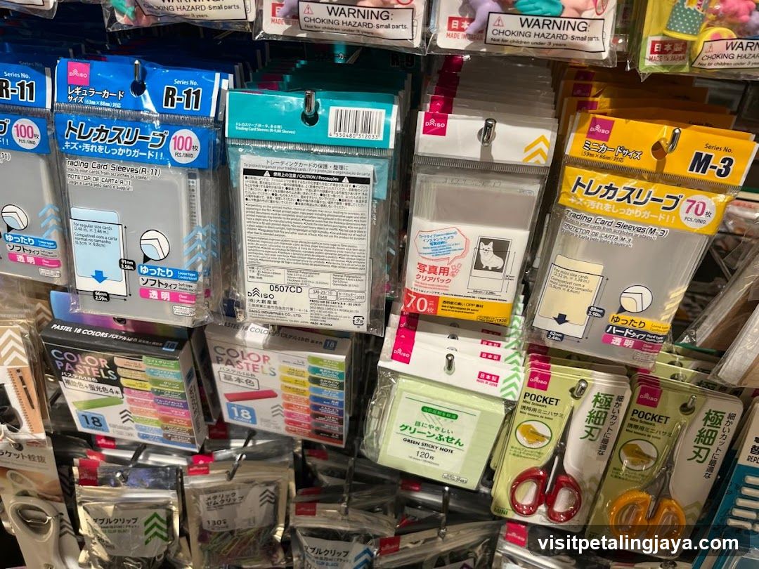 Stationery and Office Supplies Display