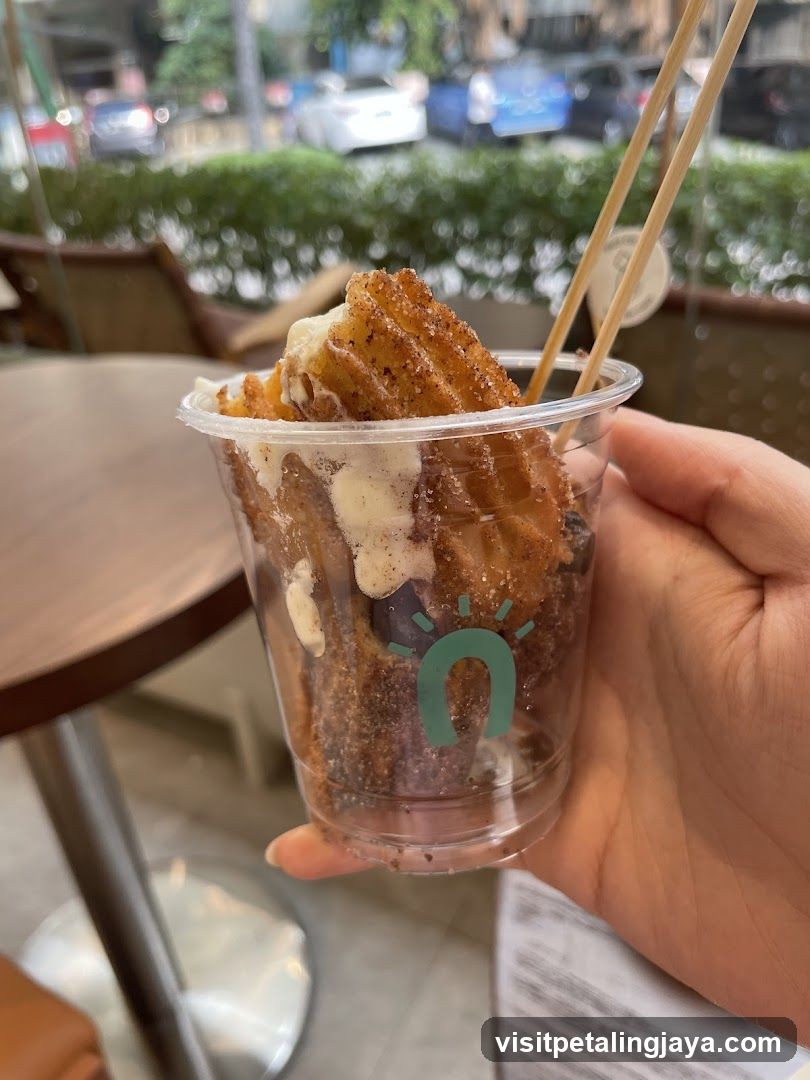 Churro Dessert in Cup