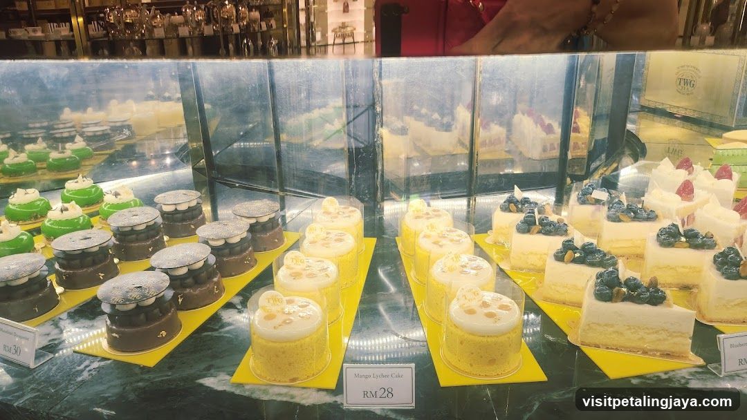 TWG Cakes Display Case