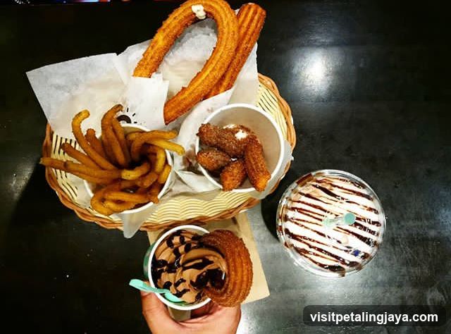 Churro and Donut Dessert Spread