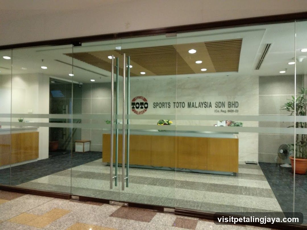 Sports Toto Malaysia Reception Area