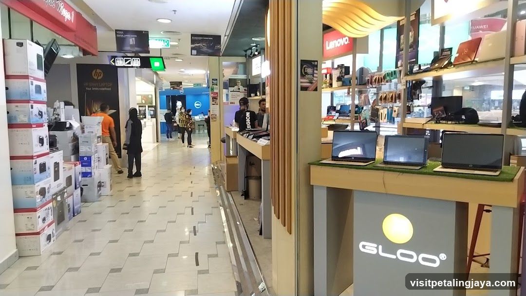 Electronics Store Interior