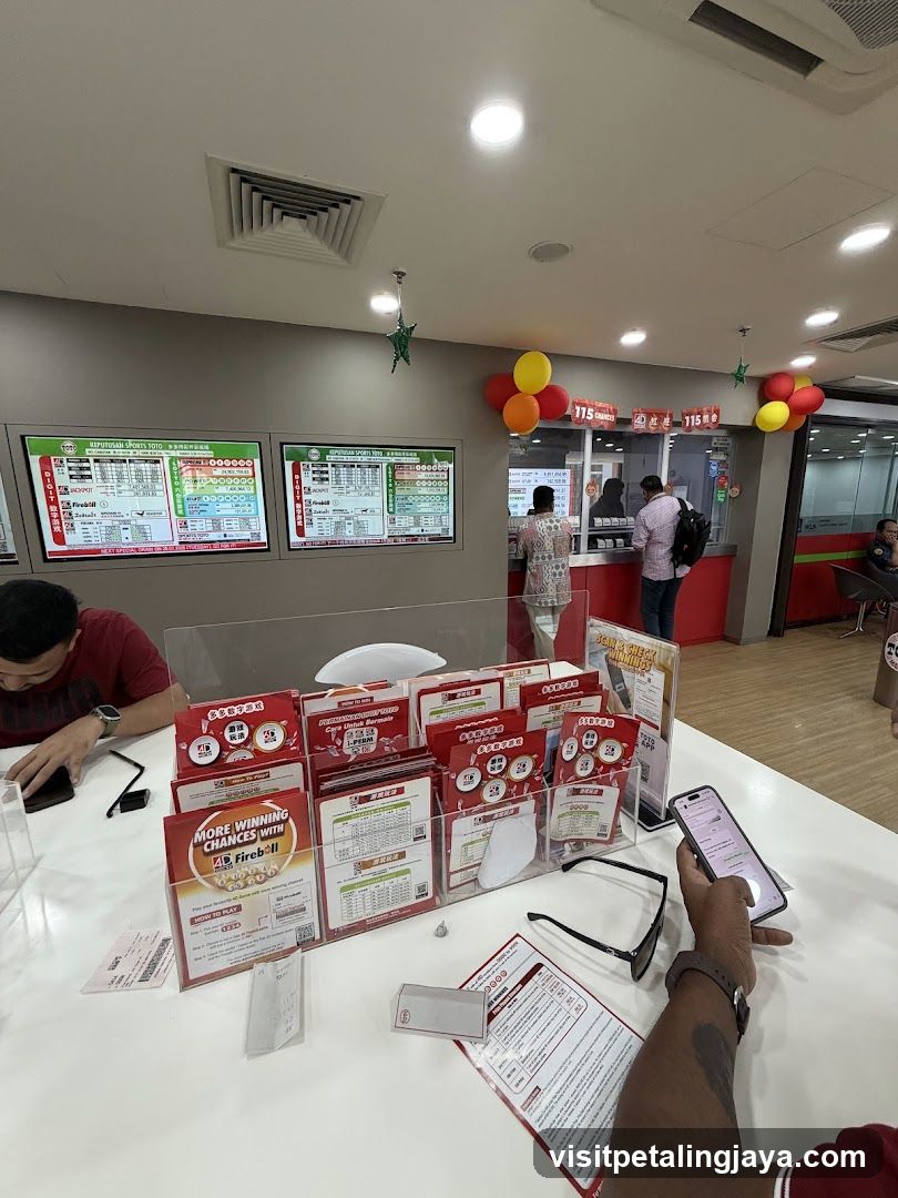Lotto Shop Interior