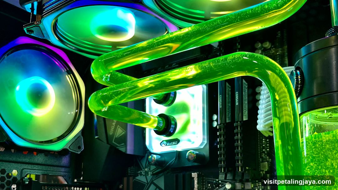 RGB Liquid Cooling Setup