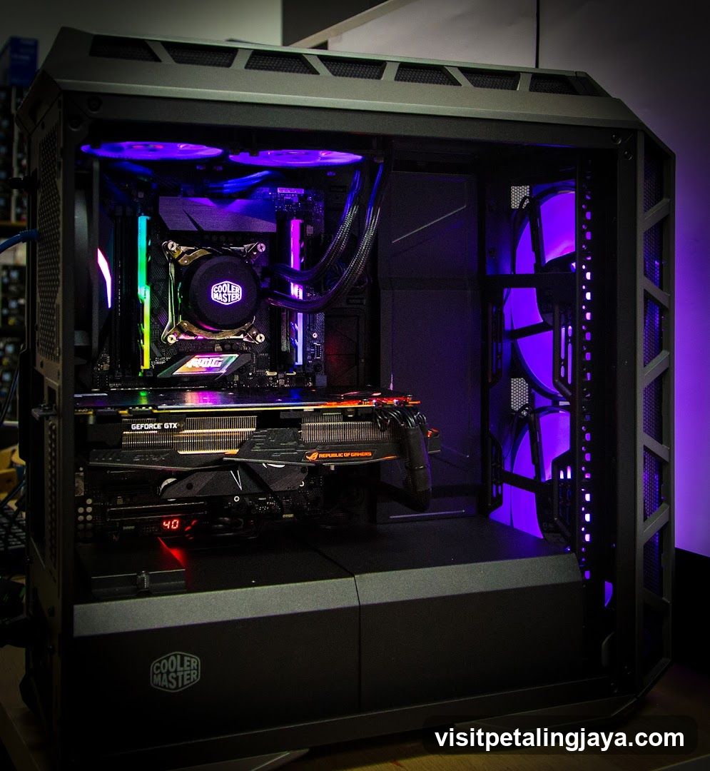 Cooler Master PC Build with RGB Lighting