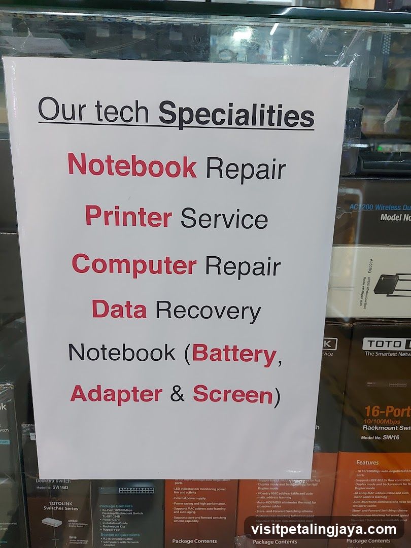 Tech Specialities Sign
