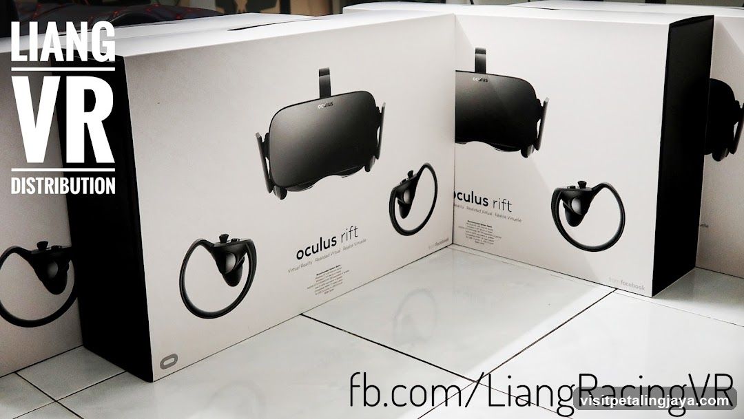 Oculus Rift VR Headset Boxes