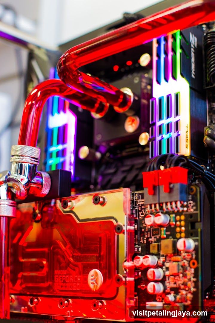 Custom PC Build with RGB Components