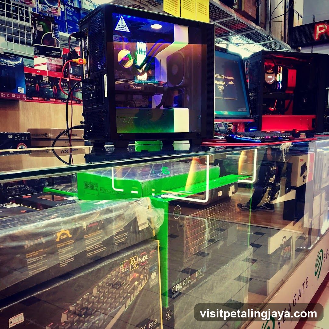 Computer Parts Display