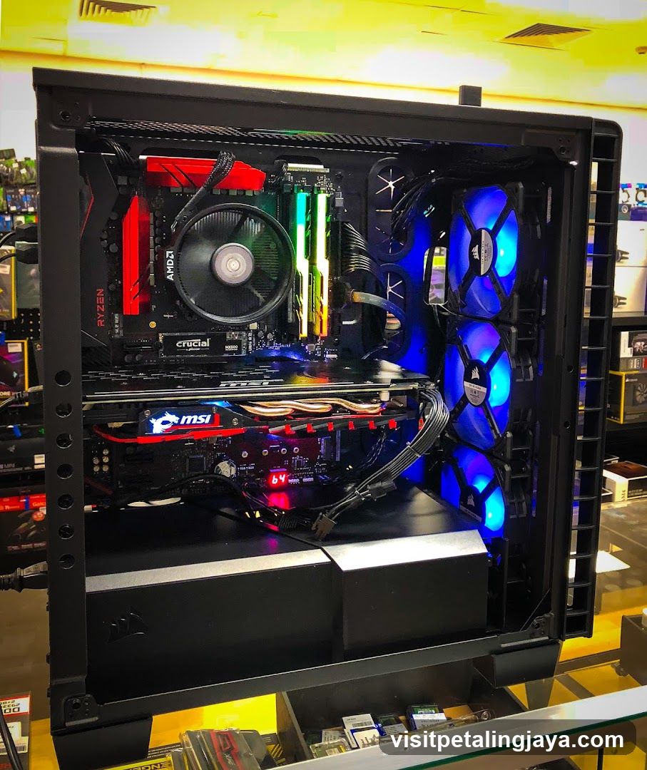 Computer Build in Store Display