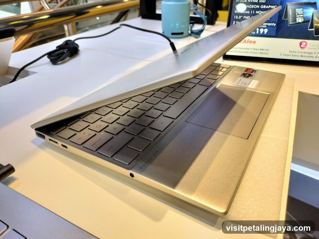 Laptop Display at Store
