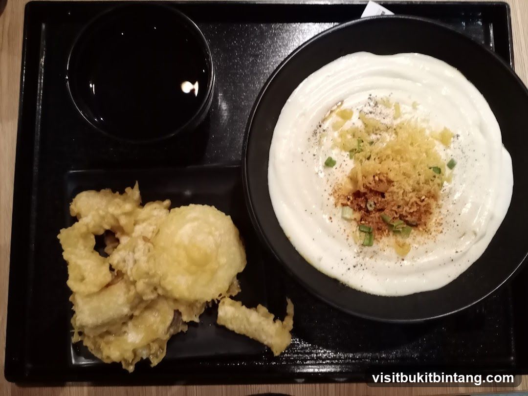 Udon with Tempura