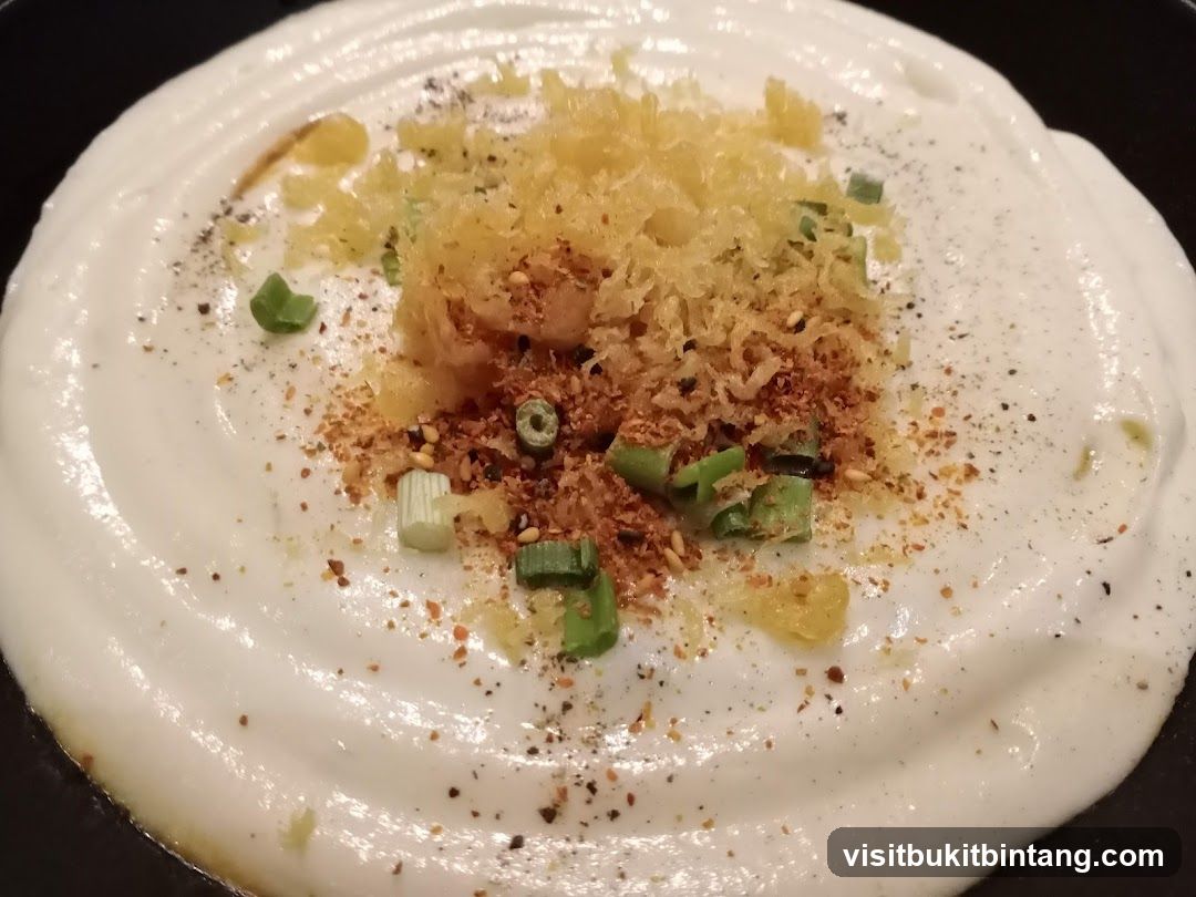 Creamy Dish with Toppings