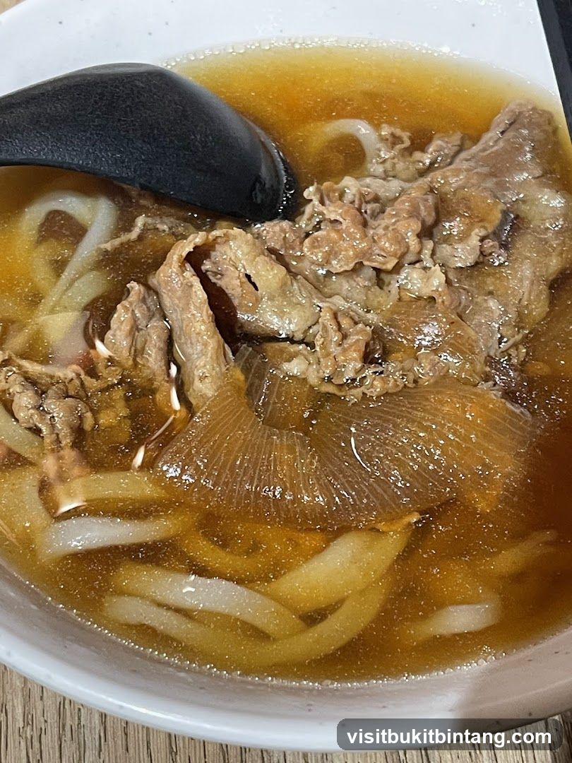 Beef Udon Soup