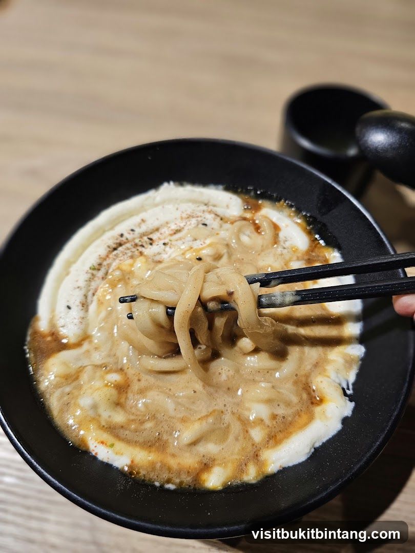 Creamy Udon Noodles