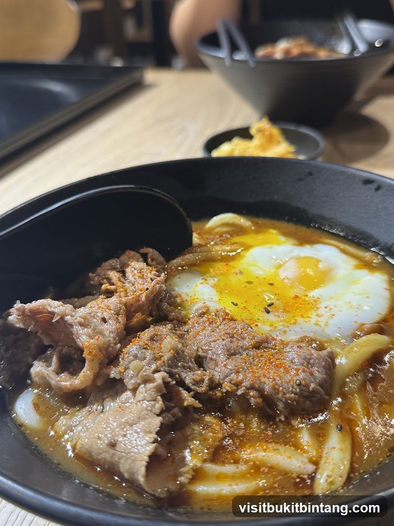 Beef Udon Soup
