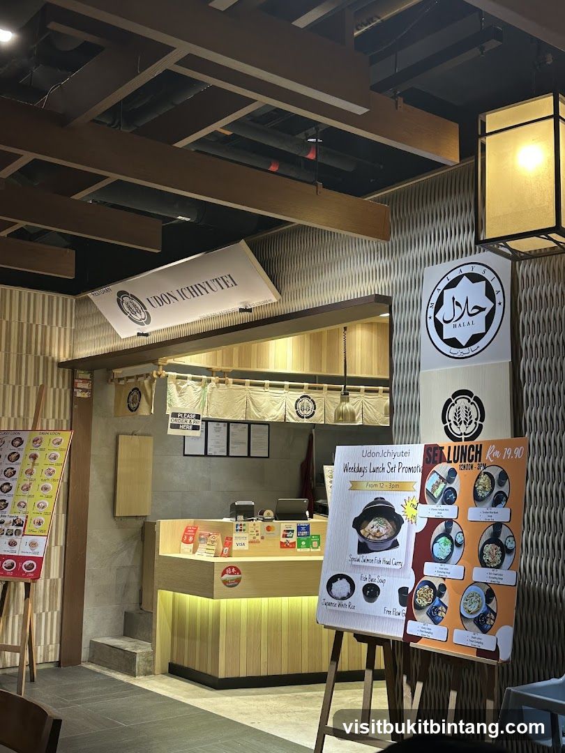 Udon Ichiyutei Restaurant Interior